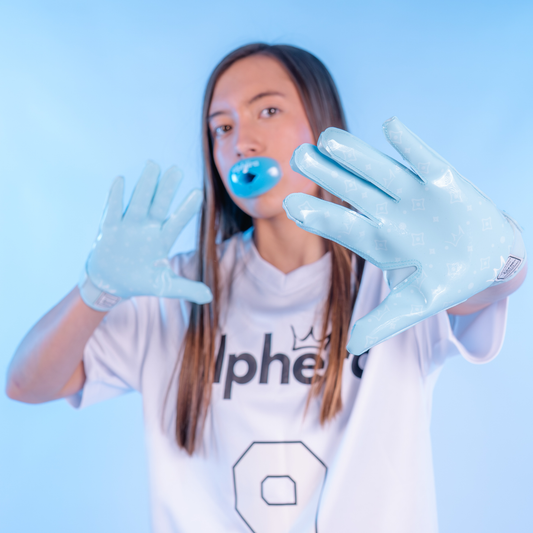 AlphaGrip Football Gloves ⎸ Crown Couture