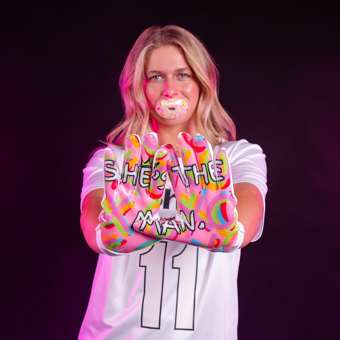 AlphaGrip Football Gloves ⎸ She's The Man