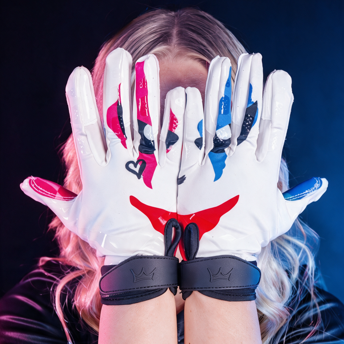 AlphaGrip Football Gloves ⎸ Villain's Sweetheart