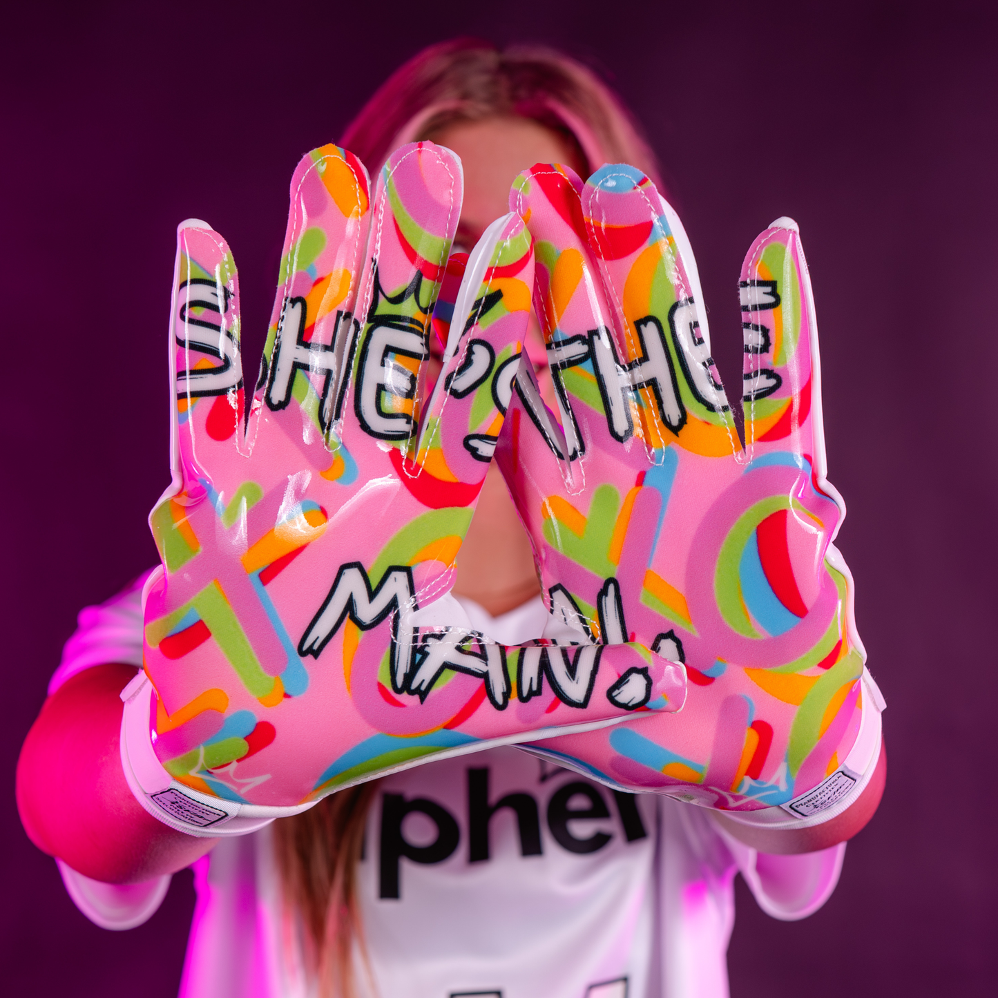 AlphaGrip Football Gloves ⎸ She's The Man