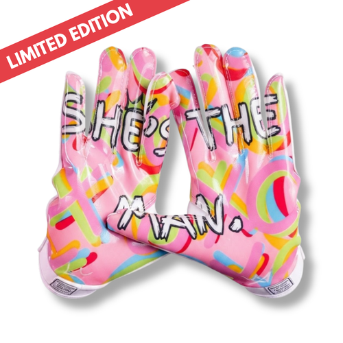 AlphaGrip Football Gloves ⎸ She's The Man
