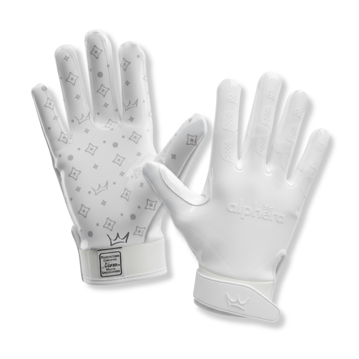 AlphaGrip Football Gloves ⎸ Crown Couture